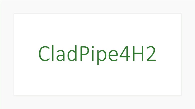 grüner Schriftzug des Projekttitels "CladPipe4H2"