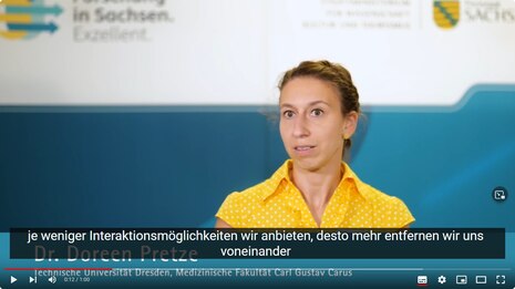 Dr. Doreen Pretze bei ihrem Vortrag