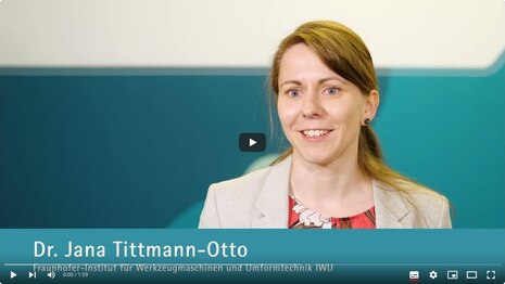 Dr. Jana Tittmann-Otto bei ihrem Pitch